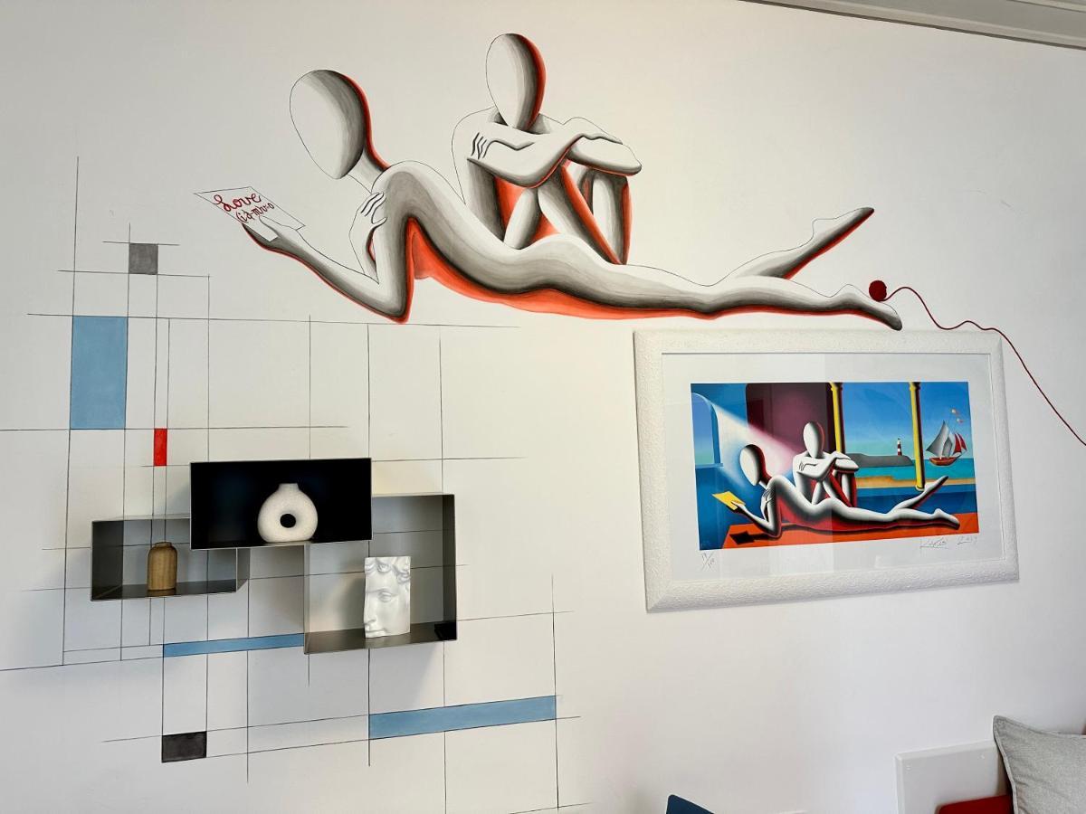 Bed Art Relaxing Suite - Appartamento Con Sauna Love Suite Gallery San Benedetto del Tronto Bagian luar foto